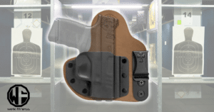 kydex and leather holster